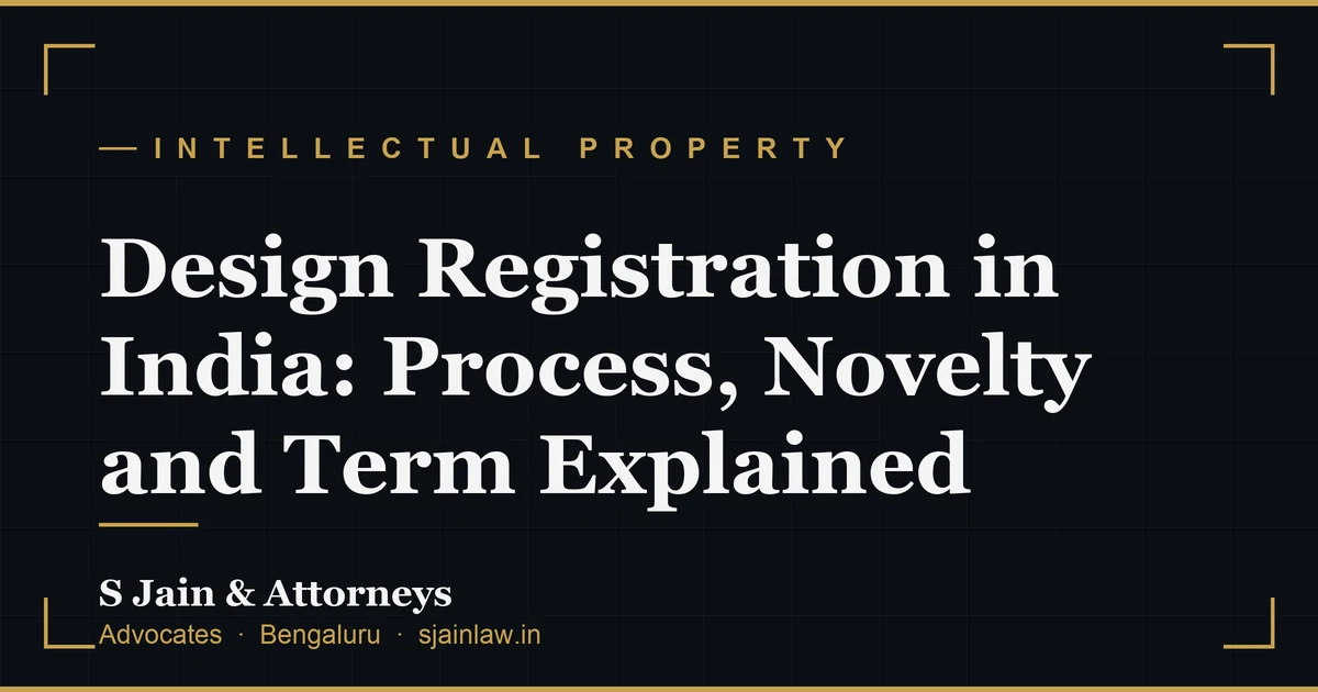 Design Registration in India: Process, Novelty and Term Explained