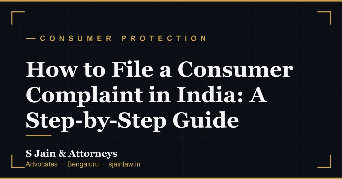 How to File a Consumer Complaint in India: A Step-by-Step Guide